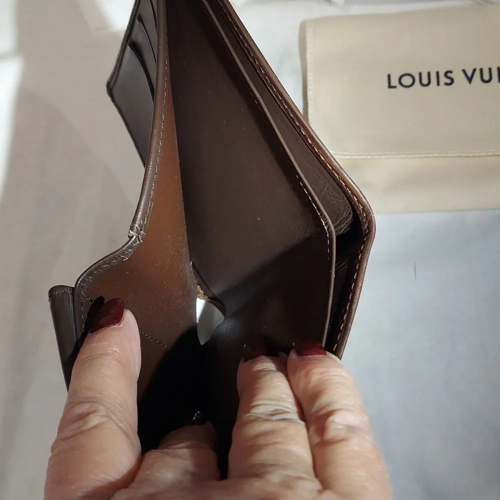 Louis Vuitton Brown EPI Leather Wallet